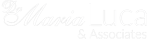 Dr Maria Luca & Associates Logo - White